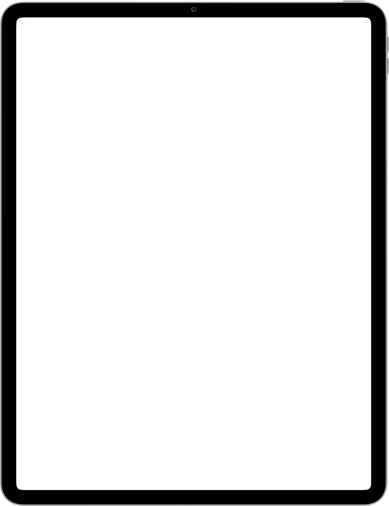 tablet frame